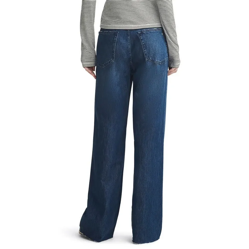 Rag & Bone Women's Featherweight Logan Jeans Wide Leg Randie Size 27 NWT - Picture 3 of 15